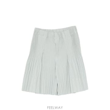 이세이 미야케 옴므 플리세 숏팬츠 GREY
