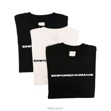 26SS 엠포리오 아르마니 반팔 티셔츠 8N1D63 1JFFZF1G2 MULTICOLOR