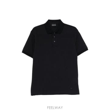 26SS 엠포리오 아르마니 폴로 티셔츠 EM001295 AF10762FB405 NAVY