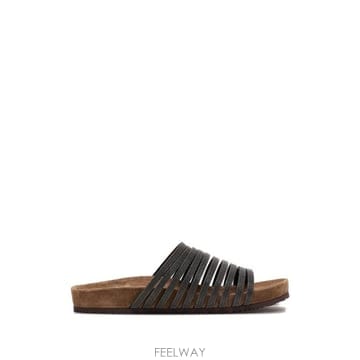 Brunello Cucinelli 26SS ���ڷ� ��ġ�ڸ� �����Ž� ��Ʈ�� �����̵� �����̵� MZGAG3157 C101 BLACK26SS ���ڷ� ��ġ�ڸ� �����Ž� ��Ʈ�� �����̵� ������