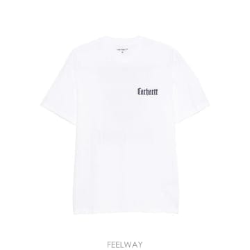 25FW 칼하트 WIP 반팔 티셔츠 I035453 02XX White