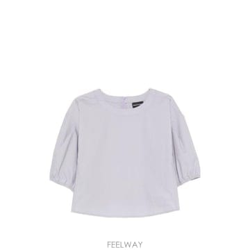 26SS 엠포리오 아르마니 반팔 티셔츠 EW003114 AF10010U9341 LILAC