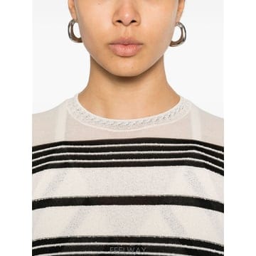 Moncler 26SS Moncler ȭ��Ʈ Striped ��ư Blend ������ K10939C00015M6334P90 T26SS Moncler ȭ��Ʈ Striped ��ư Blend ������ K10939C0