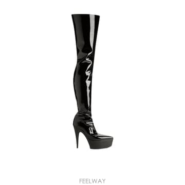 Balenciaga 25FW Balenciaga Over the Knee ���� 792503WA9801000 TP57333255125FW Balenciaga Over the Knee ���� 792503WA9801000 TP5