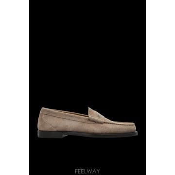 Jimmy Choo 25FW ������ Ethan suede ���� ETHANLOAFERSVVSTONE TP57337553025FW ������ Ethan suede ���� ETHANLOAFERSVVSTONE TP573