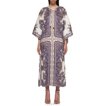 Zimmermann 24FW ���Ӹ� Paisley ����Ʈ Linen Midi �巹�� 1210DSS242PPSLY TP57337524FW ���Ӹ� Paisley ����Ʈ Linen Midi �巹�� 1210DSS24