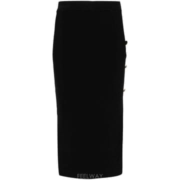 베르사체 로고 스커트 77HAEMB1CM61H899 B0191627900