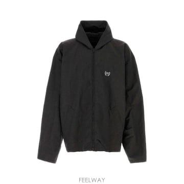 발렌시아가 후드 집업 자켓 831341TST05 1000 B0441730294