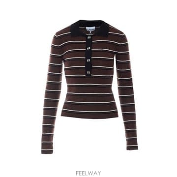 GANNI 26FW ���� ���� Ƽ���� A1170004 999 Brown26FW ���� ���� Ƽ���� A1170004 999 Brown