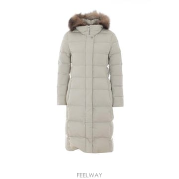 26FW 무레르 자가라 KN 롱 다운 자켓 ZAGARA KNU0119 White