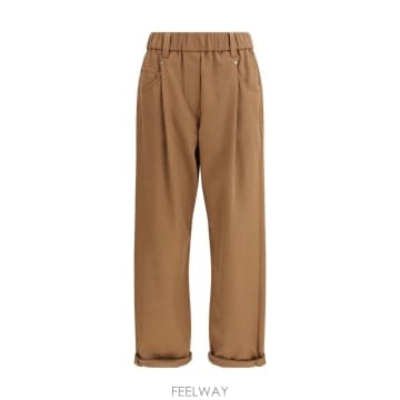26SS 브루넬로 쿠치넬리 브루넬로 쿠치넬리 팬츠 MA126P8417C9311 TP573210132