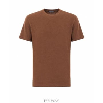 26FW 톰포드 반팔 티셔츠 JCS004 JMT012ECJ Brown