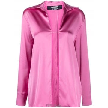 Jacquemus 23SS ��ũ���� LA CHEMISE NOTTE ���� WITH APPLICATION 213SH103100023SS ��ũ���� LA CHEMISE NOTTE ���� WITH APPLICATION 2