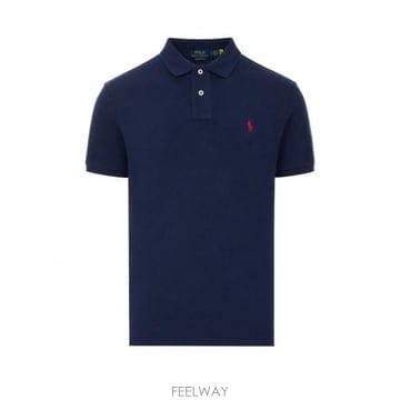 26FW 폴로 랄프로렌 폴로 티셔츠 710782592008 nEWPORT NAVY Blue