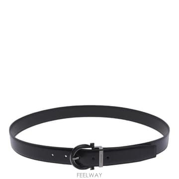 26FW 페라가모 블랙 간치니 벨트 770683670196NERO TP579561676