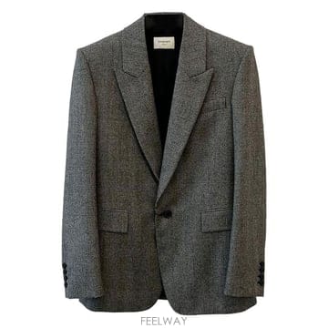 생로랑 플란넬 싱글브레스트 자켓 837196Y5H541095 B0711793473
