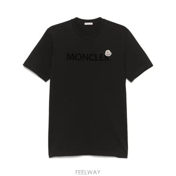 Moncler 25SS Moncler T ���� with flocked ��ư �ΰ� K10918C000758390T999 TP25SS Moncler T ���� with flocked ��ư �ΰ� K10918C0007
