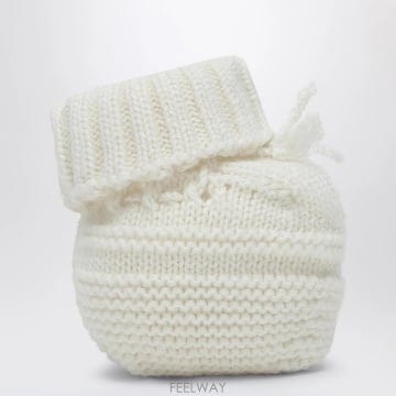 25 S/S 봉쁘앙 ECRU 울 양말 (KIDS ) S05PACK00 B0051854423