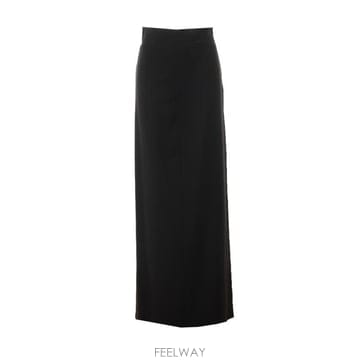 26FW 마르지엘라 미디 스커트 S29MI0015 M35859900 Black