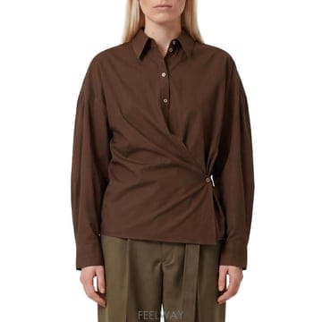 Lemaire 26FW ���޸� ��Ʈ����Ʈ Į�� Ʈ����Ʈ ���� SH1141 BROWN26FW ���޸� ��Ʈ����Ʈ Į�� Ʈ����Ʈ ���� SH1141 BROWN