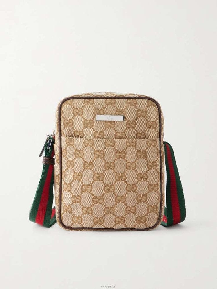 GUCCI ���� �±� WEBTRIMMED GGCANVAS �޽��� �� A0022 B0082258922���� �±� WEBTRIMMED GGCANVAS �޽��� �� A0022 B0082258