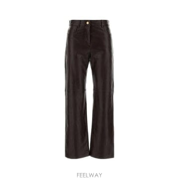 26FW 에스막스마라 스트레이트 팬츠 2629436011600 001 Brown