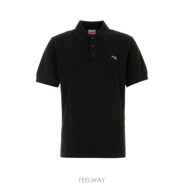 26FW 겐조 폴로 티셔츠 FG65PO1594PU 99J Black
