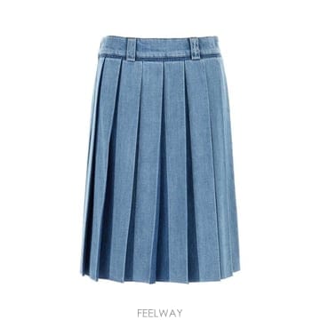 Miu Miu 25FW �̿�̿� ���� ��ĿƮ GWD279S23117GG F0076 Light Blue25FW �̿�̿� ���� ��ĿƮ GWD279S23117GG F0076 Light B
