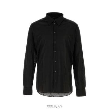 26FW 돌체앤가바나 긴팔 셔츠 G5OX5ZFU75F N0000 Black