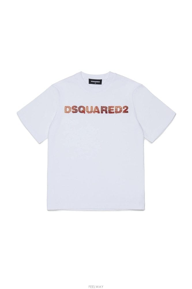 Dsquared2 �������2 LOGOLETTERING Ƽ���� (KIDS ��ǰ) DQ B0302258945�������2 LOGOLETTERING Ƽ���� (KIDS ��ǰ) DQ B03022