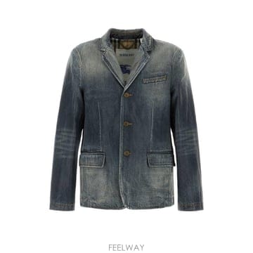 26SS 버버리 데님 자켓 8122637 A1322 Light Blue