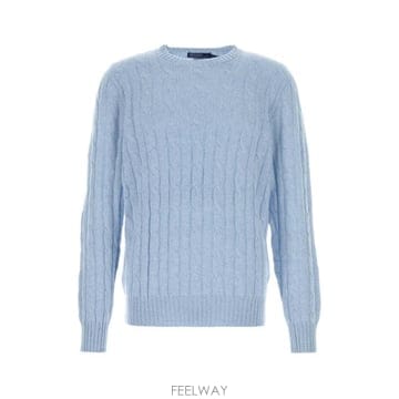 26FW 폴로 랄프로렌 스웨터 710876728 534 Light Blue