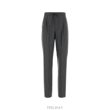 26FW 막스마라 스트레이트 팬츠 2621136221600 012 Grey