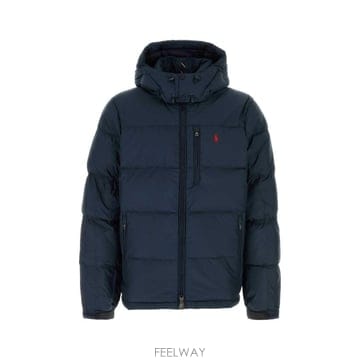 랄프로렌 고햄 다운 자켓 블루
