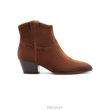 아쉬 브라운 스웨이드 앵클 부츠 FAME03MINK B0302258953