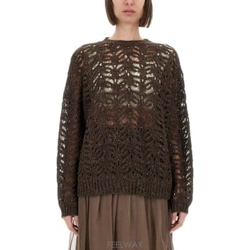 25 S/S 브루넬로 쿠치넬리 FOLIAGE 레이스 린넨 & 실크 다 B0041572631