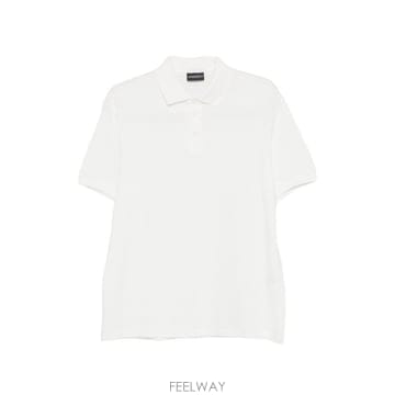 엠포리오 아르마니 로고 코튼 폴로 셔츠 EM004595AF10762 B0711939386