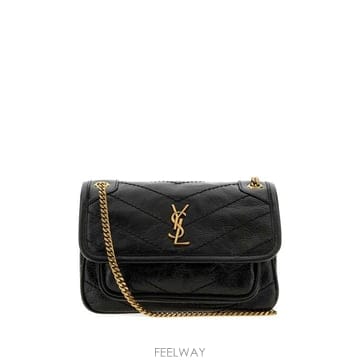 Saint Laurent 26FW ���ζ� ũ�ν��� 846087 0EN07 1000 NERO26FW ���ζ� ũ�ν��� 846087 0EN07 1000 NERO