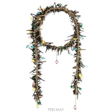 Dries Van Noten 26FW �帮�� �� ��ư ����� �Ҵ�Ʈ 01382410056 980 MULTI26FW �帮�� �� ��ư ����� �Ҵ�Ʈ 01382410056 980 MULT