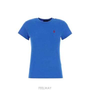 Ralph Lauren 26SS ���� �����η� Ŭ���� �� ���� �ΰ� �ڼ� Ƽ���� 211B14605 004 COLBY BLUE26SS ���� �����η� Ŭ���� �� ���� �ΰ� �ڼ� Ƽ���� 211
