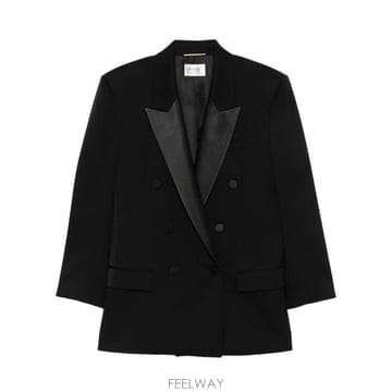 26FW 생로랑 수트 자켓 A003I9 Y7E63 1000 NOIR