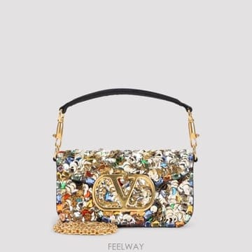 Valentino 26FW �߷�Ƽ�� ����ٴ� ����� 8W2B0K53WXK N96 MULTICOLOR NERO26FW �߷�Ƽ�� ����ٴ� ����� 8W2B0K53WXK N96 MULTICOL