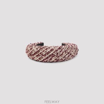 Maison Michel 26FW �����̼� ��� �׼����� 2410026001 BURGUNDY26FW �����̼� ��� �׼����� 2410026001 BURGUNDY