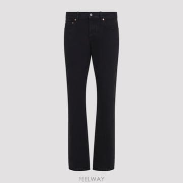 생로랑 데님 팬츠 BLACK