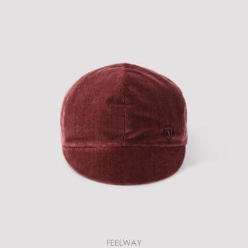메종미쉘 모자 BURGUNDY