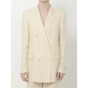 26 S/S 딸리아또레 더블브레스티드 린넨 JJASMIN 자켓 JJA B0021992415