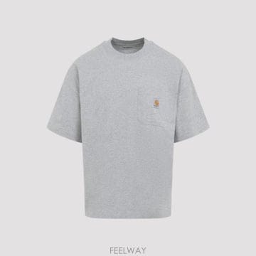Carhartt 26FW Į��Ʈ WIP ���� Ƽ���� I037015V6XX GREY HEATHER26FW Į��Ʈ WIP ���� Ƽ���� I037015V6XX GREY HEATHER