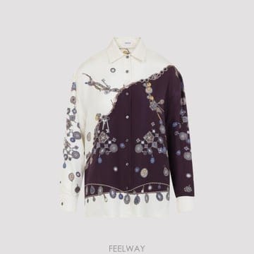 Versace 26FW ������ü ����콺 1025686 1A18682 5R880 BURGUNDY WHITE GOLD26FW ������ü ����콺 1025686 1A18682 5R880 BURGUNDY 