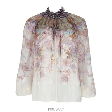 26 S/S 짐머만 BLUSA 루나 콘 MANICHE A SBUFFO B0041977450