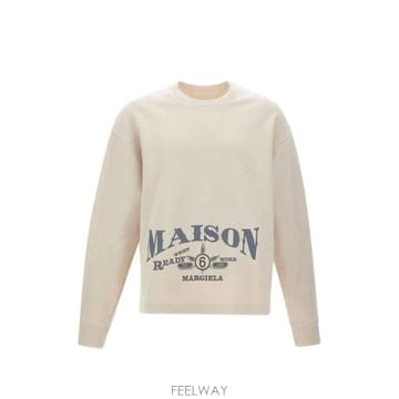 엠엠식스 후드 티셔츠 에크루